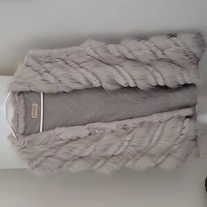 Lightweight faux fur vest